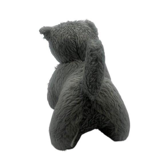 Battat Gray Plush Kitty Cat Toy Embroidered Details Whiskers Handheld 3" - Picture 3 of 7